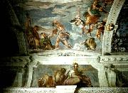 ceiling of the stanza di bacco Paolo  Veronese